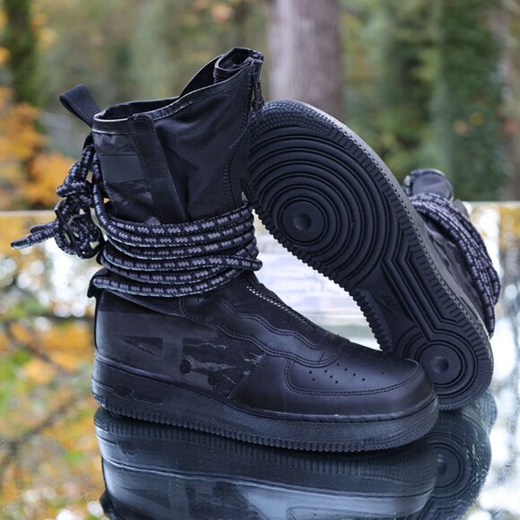 Nike SF Air Force 1 High Black - Picture 5 of 13